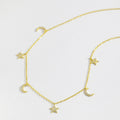 Moon & Star Necklace