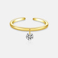 Round Crystal Ring