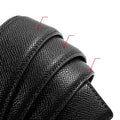 Men's Dress Belt with Removable Metal Buckle