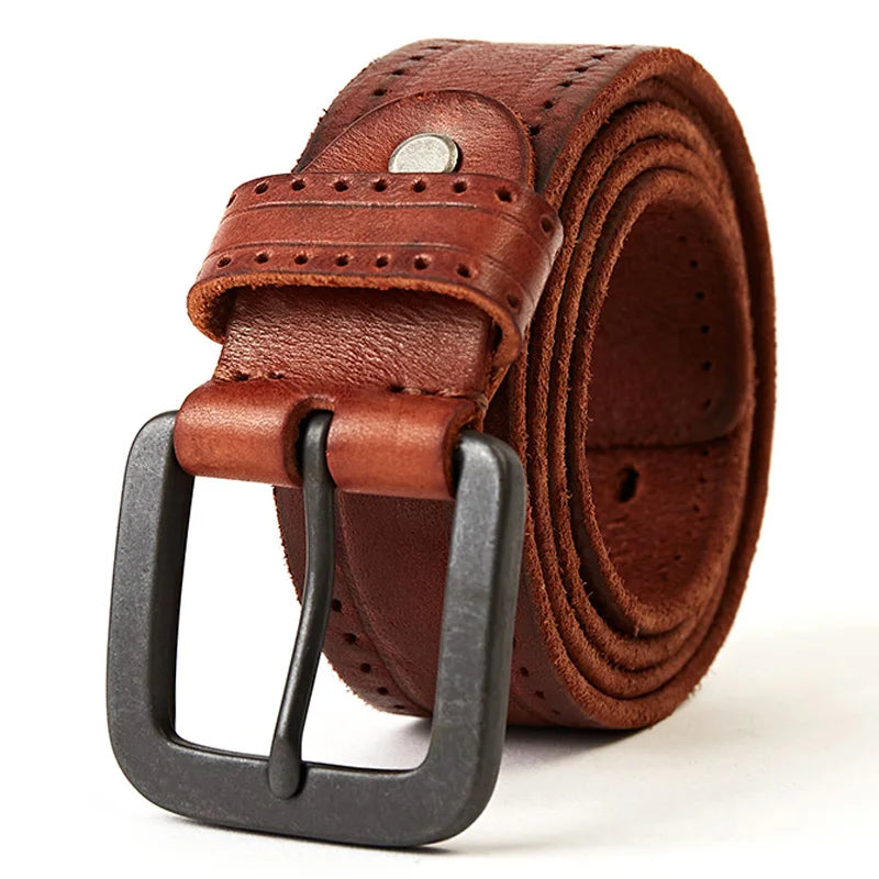Belt Dress Men's Genuine Leather