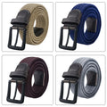 Men's Belt Elastic Canvas Without Holes