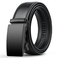 Men's Belt Leather Automatic Buckle