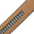 Belt Executive Men's Leather with Buckle Metal