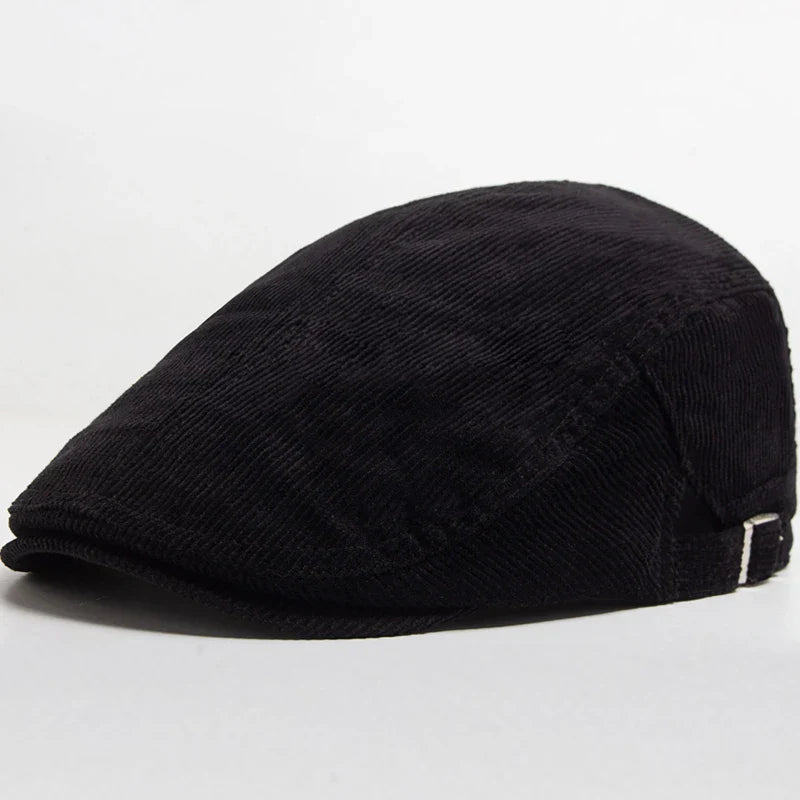 Casual Cotton Style Twill Flat Cap