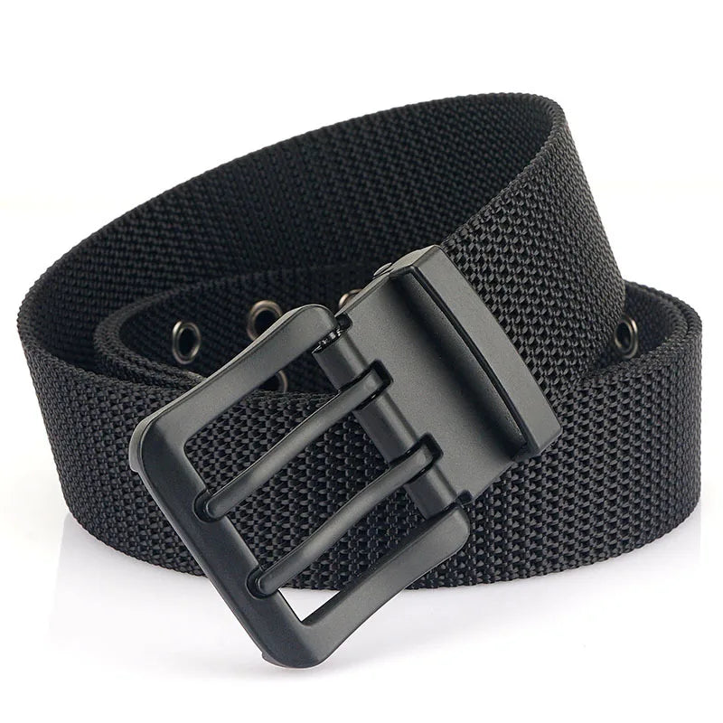 Men's Belt Canvas with Buckle Dupla in Metal