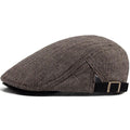 Men's Cotton Flat Cap