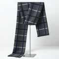 Men's Long Grey Scarf