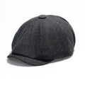 Men's Octagonal English Flat Cap Vintage