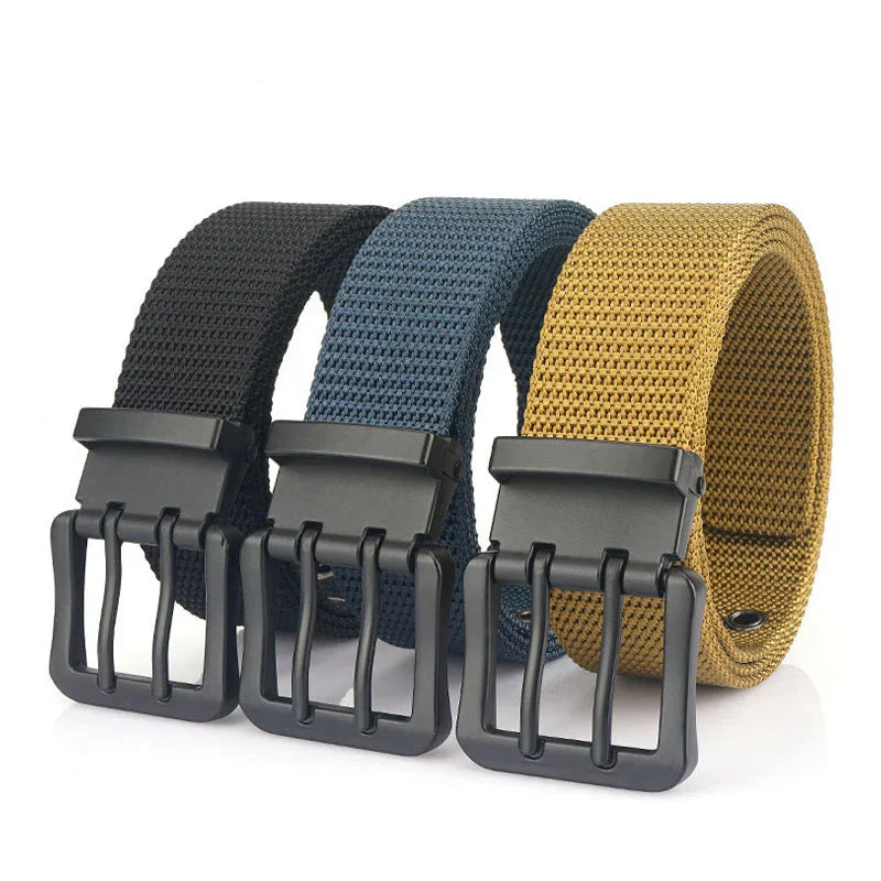 Men's Belt Canvas with Buckle Dupla in Metal