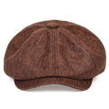 Men's English Flat Cap Vintage 8 Panels