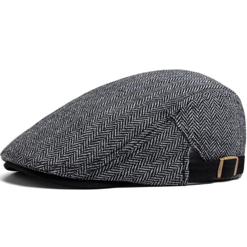 Men's Cotton Flat Cap