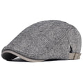 Men's Italian Flat Cap Cotton with Adjustable Buckle