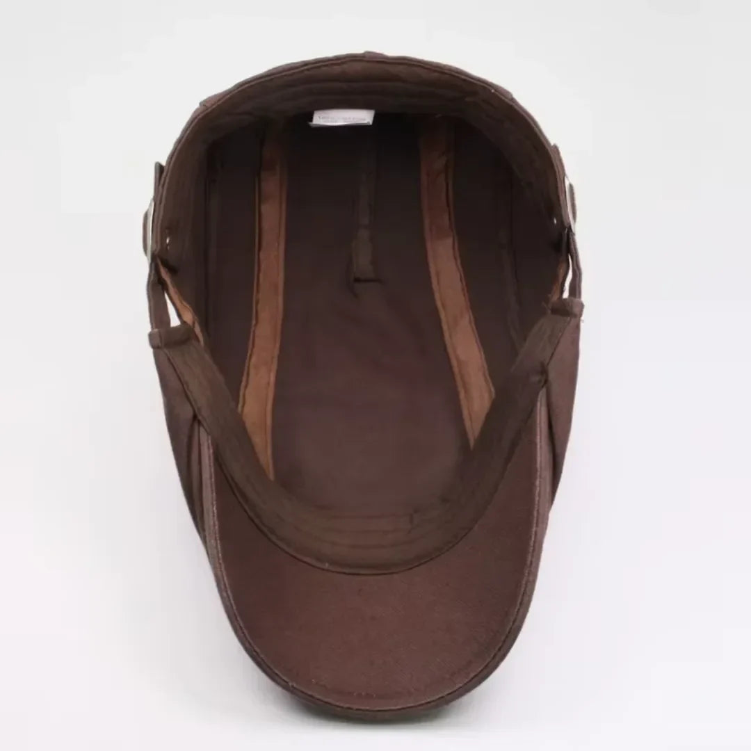 Flat Cap Men's 100% Cotton