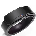 Belt Leather Men's Automatic Buckle
