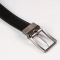 Men's Reversible Belt in Leather with Reversible Buckle