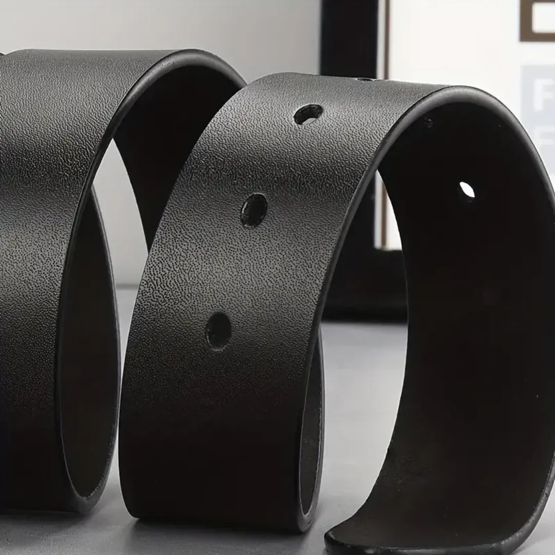 Men's Belt Genuine Leather Plus - Sizes Plus Size